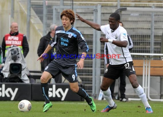 2. Bundesliga SV Sandhausen - TSV 1860 München Hardtwaldstadion Sandhausen 01.03.2014 (© Kraichgausport / Loerz)